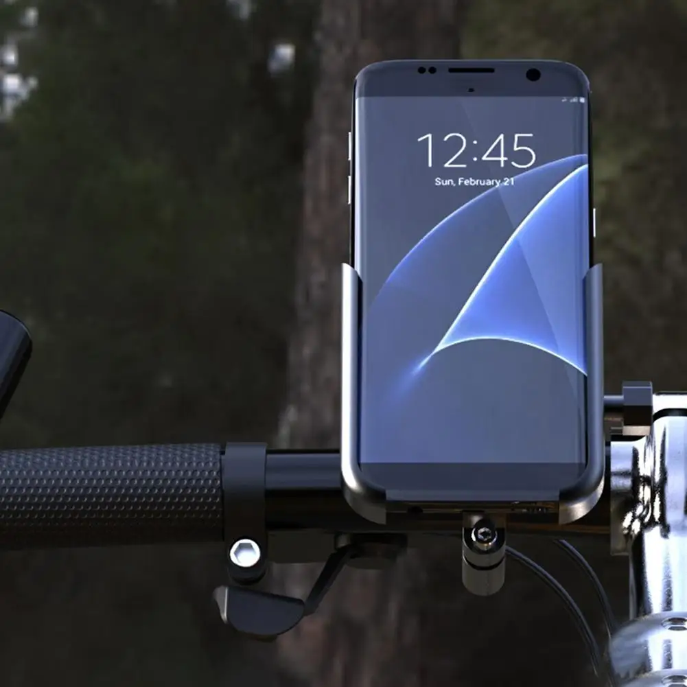 mobile wall stand 360 Degree Universal Motorcycle Phone Holder Metal Bike Motorbike Mirror Handlebar Stand Mount Support for iPhone Xiaomi Samsung iphone holder for car