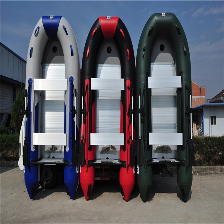 Solarmarine 3 Person 230CM Assault Boat Length PVC Inflatable Aluminum Floor Boat Speed