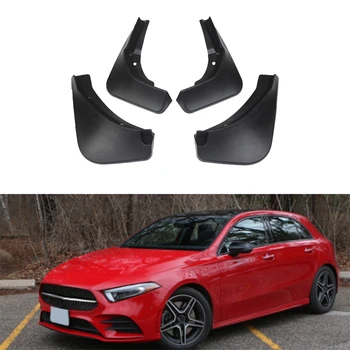

Front Rear Car Mud Flaps for Mercedes Benz A Class A200/220 Mudflaps Mudguards Splash Guard Fender Accessories