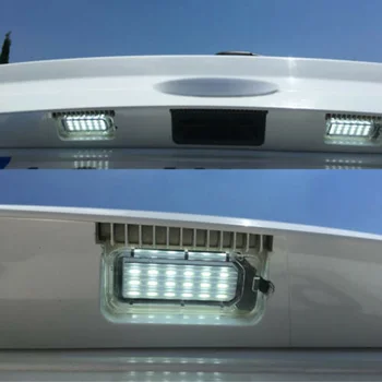 

2pcs License Plate Lights 18-LED 6000K Lamp For Ford Fiesta Focus C-Max Kuga For Mondeo XF New
