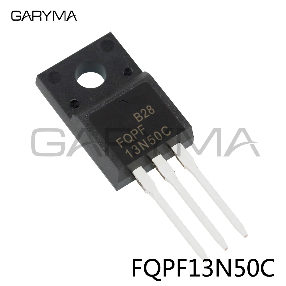 10 шт FQPF13N50C 13N50 N-Channel MOSFET транзистор TO-220 | Электронные компоненты и принадлежности