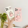 Funny Bear Soft Butt Toy Pinch Music Decompress Peach Phone Cases For iphone 12 Pro 11 Pro Max 7 8 Plus X XR XS SE 2020 Cover