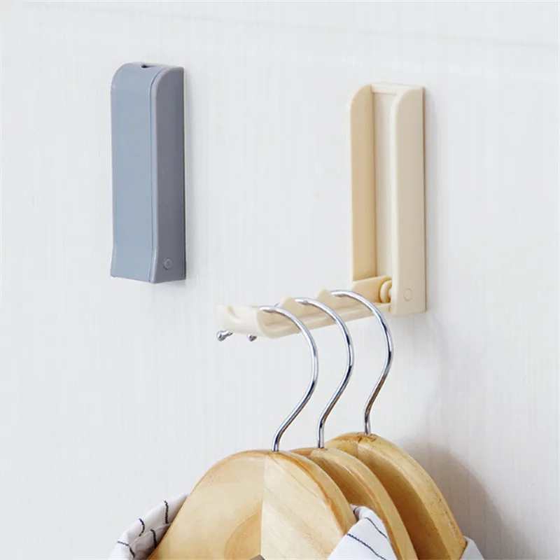 

Wall Mounted Versatile Sticky Wall Hanging Hook Collapsible Conceal Robe Hook Towel Coat & Robe Hook Decorative