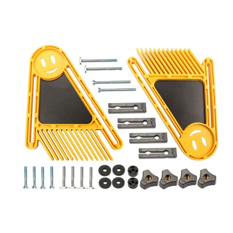 

1 Set Multi-purpose Feather Loc Board Set Woodworking Flip-chip Engraving Machine Miter Gauge Slot Woodworker DIY Tools