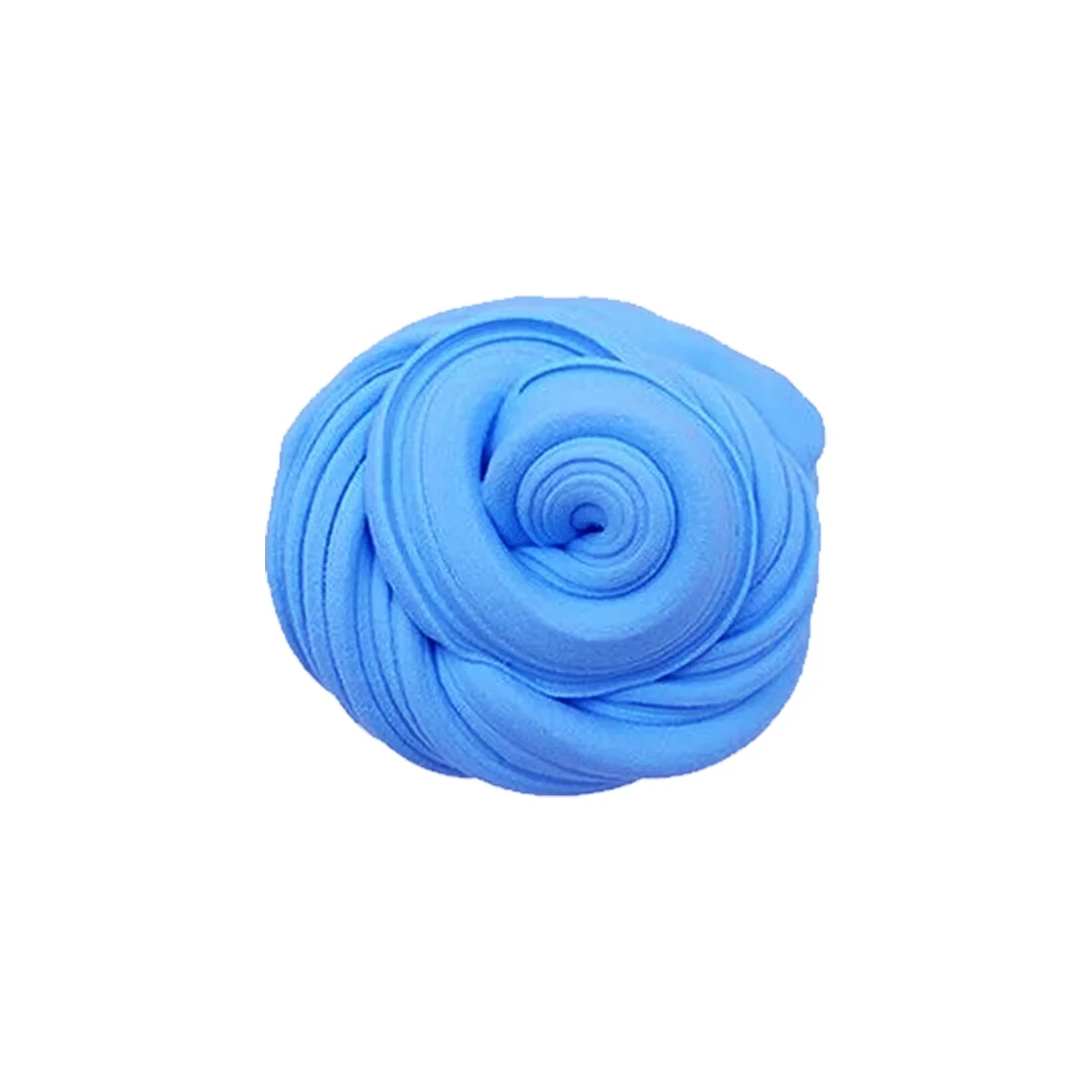 blue Супер пушистый слизь глина DIY мягкий клей Штурмовое снаряжение коробка хлопковый Шар Комплект не Пластилин ремесло для антистрессовых детей игрушки поставки - Цвет: blue