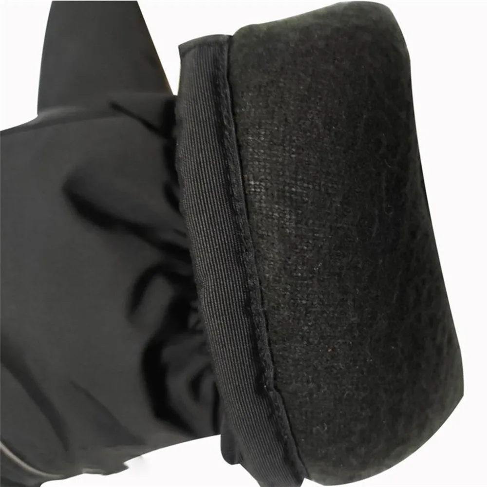 Winter electric heated gloves usb insulated thermostat gloves warm heating ski gloves three speed adjustable temperature 30O9 (7)