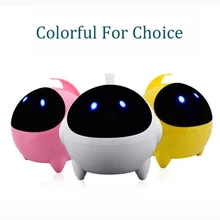 Мини компьютер аудио ноутбук динамик космический Робот Дизайн USB 2,0 мультяшный сабвуфер маленький звук домашний уличный ноутбук динамик