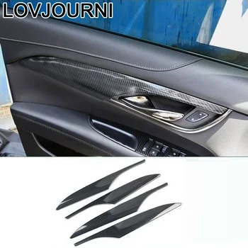 

Car Door Handle Control System Gear Accelerator Interior Modified Automobile Modification Trim Covers 18 19 FOR Cadillac ATS-L