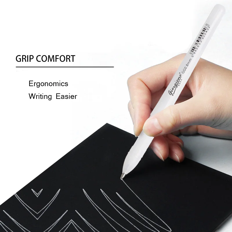 5pcs-0-8mm-Hand-Painted-White-Highlighter-Art-Painting-Sketch-Stationery-White-Paint-Mark-White-Ink (2)