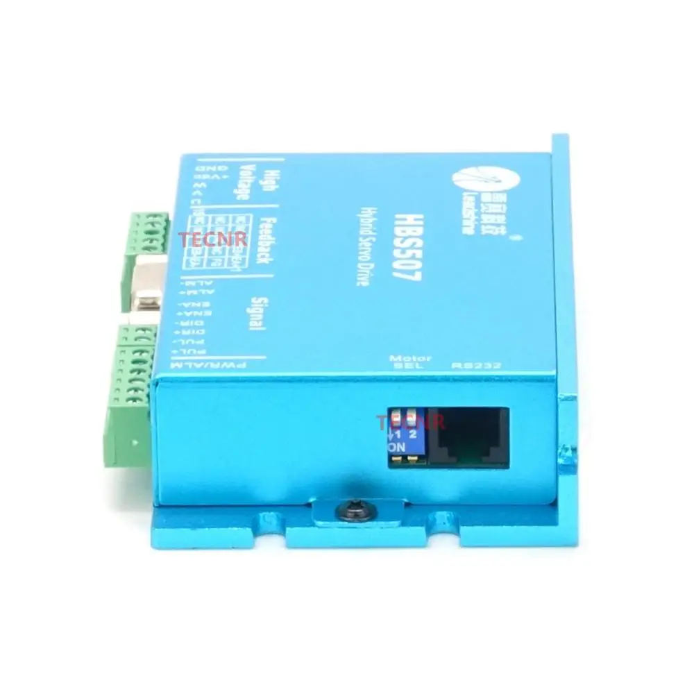 US $117.98 Orignal Leadshine Closed Loop Driver Kit 2NM HBS507 573HBM201000 3 Phase Servo Motor With 1000 Line Encoder