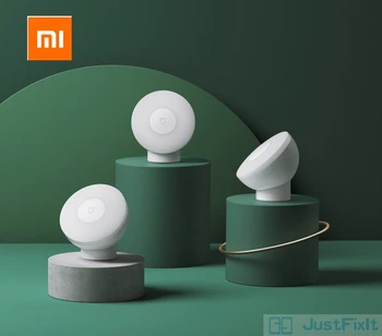 

Mijia Xiaomi Led Induction Night Light 2 Lamp Adjustable Brightness Infrared Smart Human Body Sensor with Magnetic Base