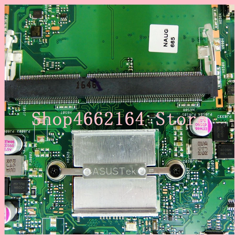 X553SA With N3700 CPU Notebook Mainboard For ASUS A553S A553SA F553S F553SA  X553S Laptop Motherboard 100% Tested OK Used