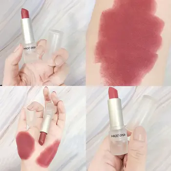 

Mist side grinding small ice velvet matte lipstick lasting waterproof moisturizing lip is not easily stained glass lipstick