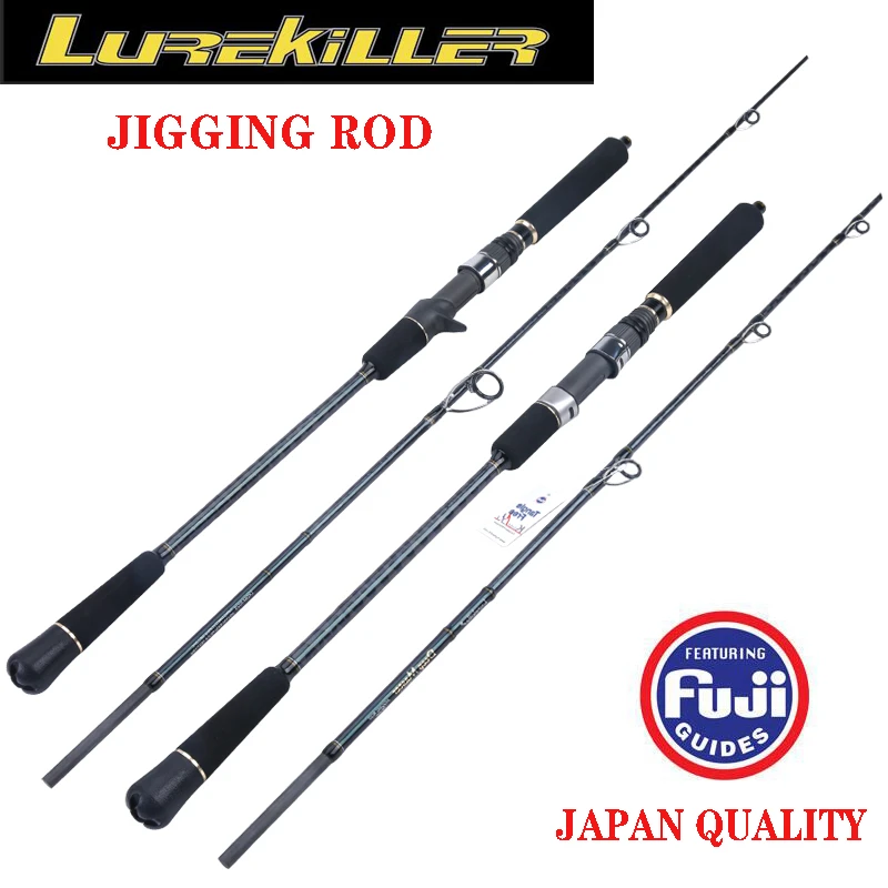 日本のスピニング ジギング 海のボート用 1 8m Pe 2 6ルアー用の重量100 300g kg Fishing Rods Aliexpress