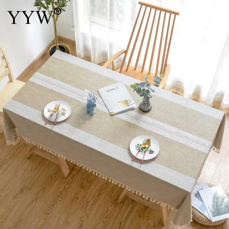 

Table Cloth Rectangular Tablecloths In Cotton Fabric Table Cover Tablecloths Mantels Oilcloth On The Table Tassel Tapete Mat
