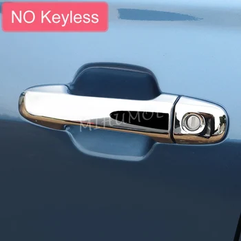 

For 2019 2020 Subaru Forester SK Glossy Chrome w/o Keyless Exterior Door Handle Cover Trims