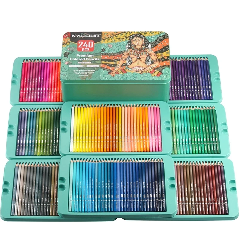Crayola Artist Colored Pencils with Tin, 24-Count