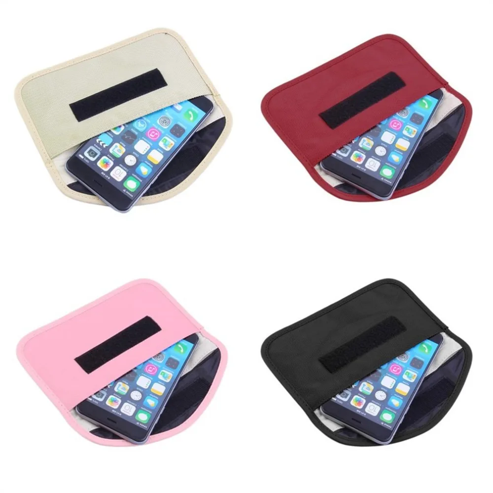 Mobile Phone RF Signal Blocker Jammer AntiRadiation Shield Case Bag
