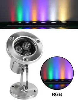 

3W 12V LED Underwater Light Waterproof New Underwater Lights IP68 Fountain Pool Aquarium Tank Lamp Swimming Pool