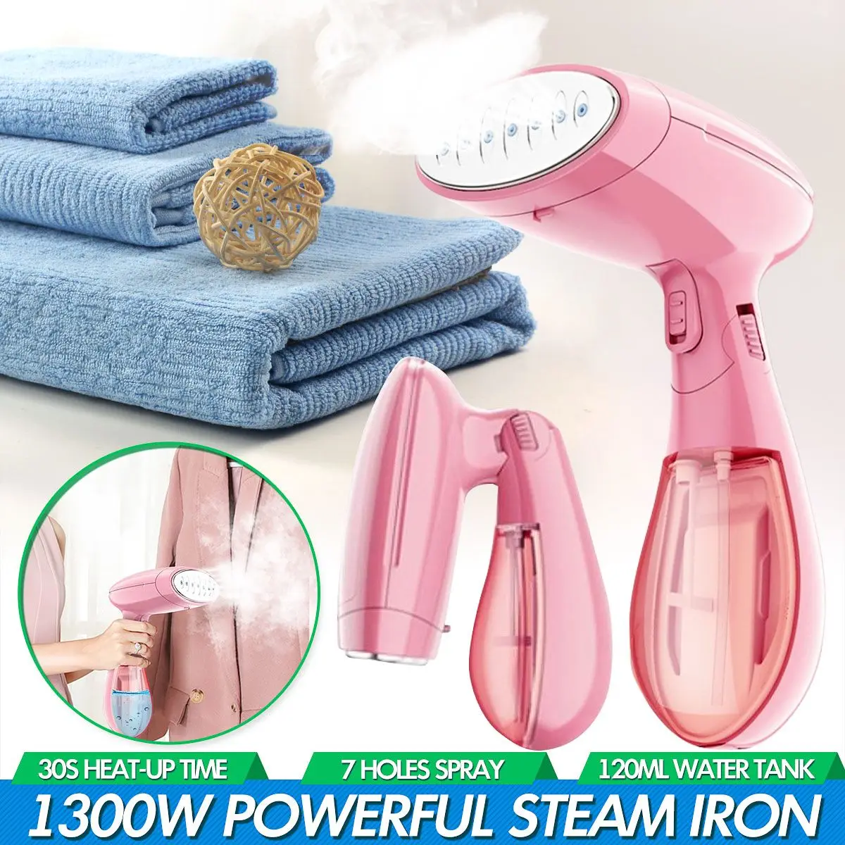 

Hand - Held Ironing Machine Household Small Portable Electric Iron Mini Steam Brush Iron Hanging Ironing Machine Clothes Steamer