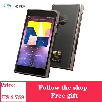 

NEW SHANLING M6 Pro Music Player MP3 player Bluetooth Balanced Output HiFi Sound Quality Portable MP3 Player For Phones