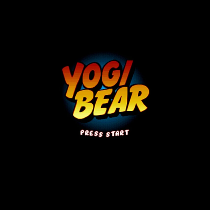 Yogi Bear Версия США 16 бит английская большая 46 контактов серая игровая карта для NTSC игрового игрока