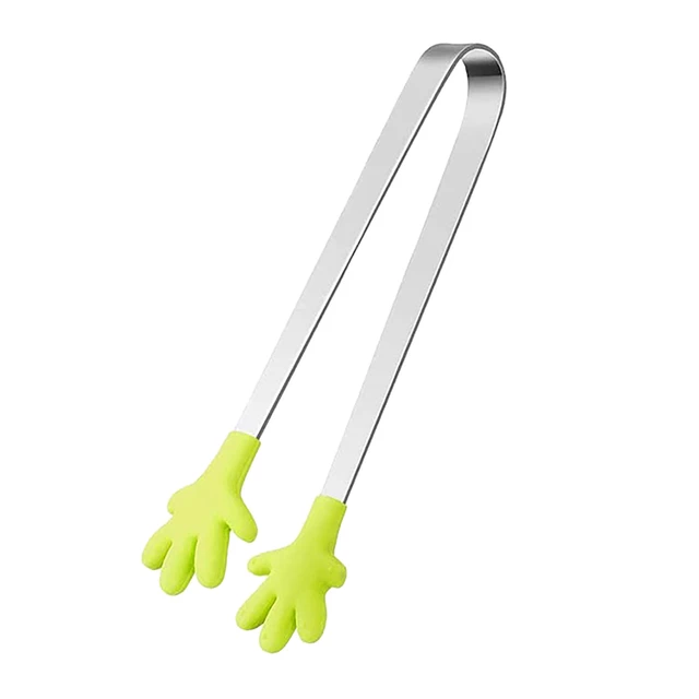 Kitchen Tongs Mini Stainless Steel Tongs With Hand-shaped Silicone Head  Stainless Steel Non-slip Mini Tongs Food Serving Utensil - Specialty Tools  - AliExpress