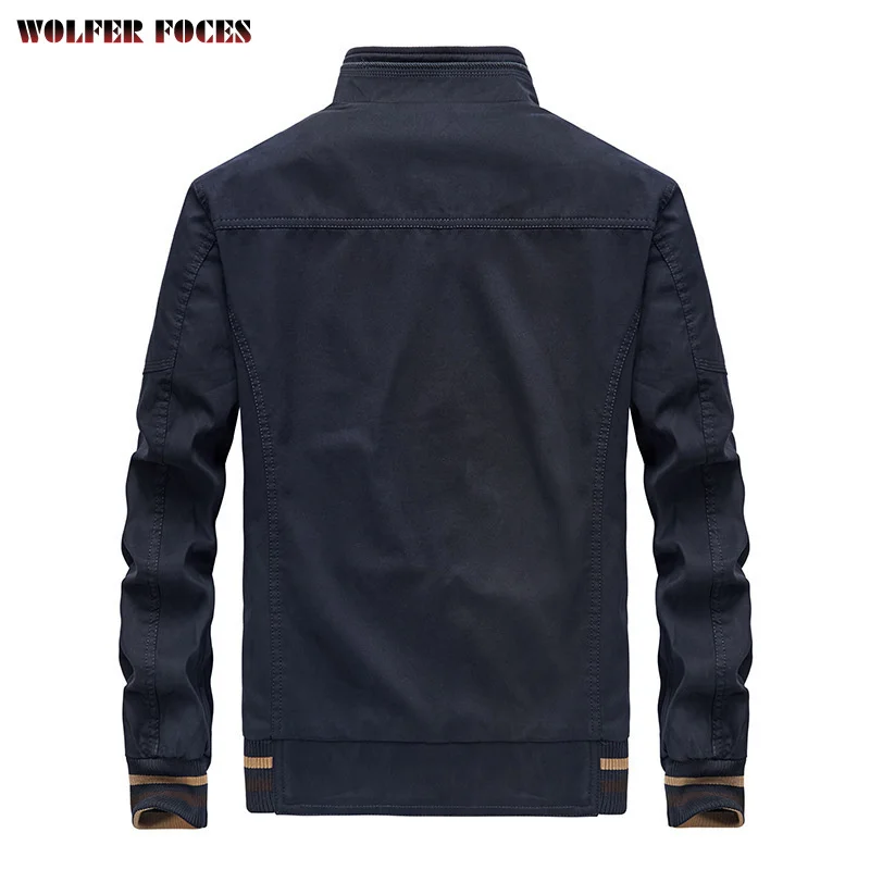 2021 The New Listing Casual Jacket Stand Collar Men's Youth Wear Large Coat On Both Sides M-6XL Factory Favourite Panic Buying