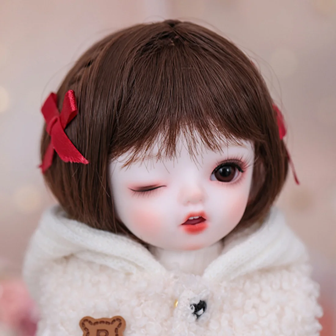 US $114.99 16 BJDSD Handmade Makeup Dolls Ball Joints Doll Set With Eyes And Full Costume For Children Educational Toys Fair Skin Color