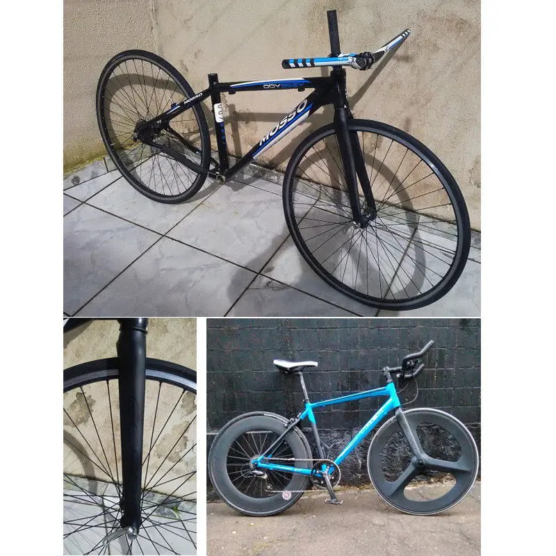 EC90 700C Fork Carbon Fiber Road Bike Fixed Gear Threadless Carbon Fork Straight Steerer Rigid Front Forks 1-18 Superlight (8)