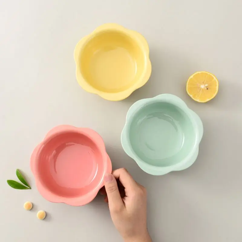

Safe Clean Kids Training Bowl Baby Feeding Tableware Eco-Friendly Toddle Baby Dish Children Dinnerware