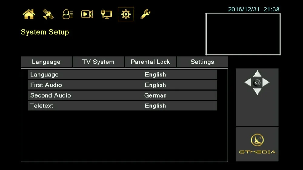 GTMedia V9 Супер Спутниковый ресивер bull-in WiFi с 1 год Испания Европа Cccam Full HD DVB-S2/S Freesat V9 Super Receptor