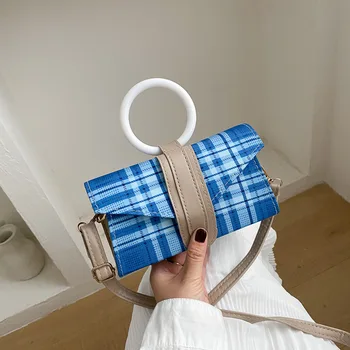 

New small bag female bag 2020 new trendy ins portable messenger bag fashion all-match single shoulder small square bag