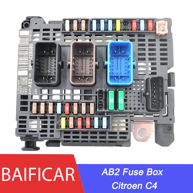 Baificar Brand New Genuine Fuse Box BSM Module BSM AB2 Z06 01 BSM Z06 01 9807428080 For Citroen C4|Fuses| - AliExpress | Citroen C4 Fuse Box Price | | AliExpress