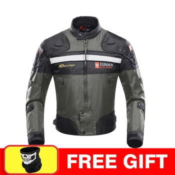 

DUHAN Motorcycle Jackets Motocross Off-Road Racing Jacket Motorcycle Protection Moto Jacket Motorbike Windproof Protective Gear