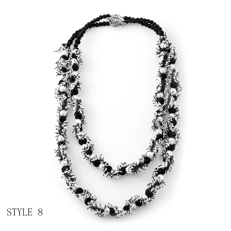 Дикое и свободное женское массивное ожерелье s модное многослойное бисерное ожерелье-чокер свадебные ювелирные изделия лучший подарок