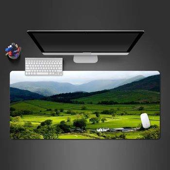 

Green Prairie Wallpaper Mouse Pad High Quality Large Pad PC Gaming Computer Mousepad Gaming Mause Pad To Gamer Mats Life Gifts