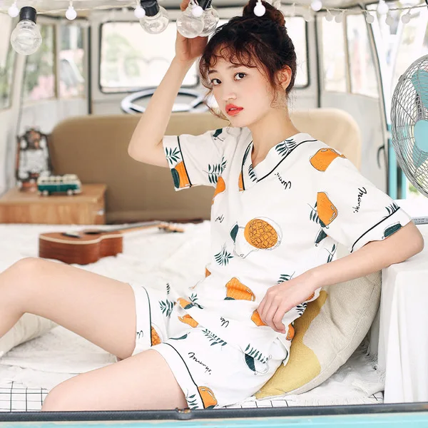

8810 # [According to Feminine] 2019 New Products 6535 Cotton Set M -Xxl