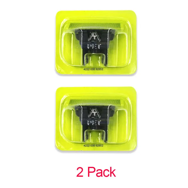 1/2/4 Packs Philips Norelco OneBlade Head Replacement Blade for Philips Oneblade QP210 QP220 QP230 QP2520 QP2530 QP2527 QP2533 2 Packs