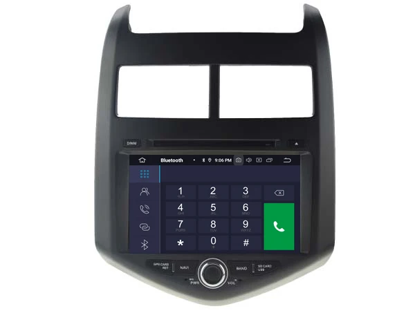 Top PX5 4g+64g Android 9.0 CAR DVD Player For  CHEVROLET AVEO/SONIC 2011-2014 car multimedia AUTO support DVR WIFI DAB OBD 1