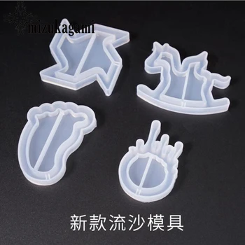 

Silica Gel Mould for Trojan Horse Windmill Drifting Sand Drop For DIY Intersperse Decorate Making Jewelry