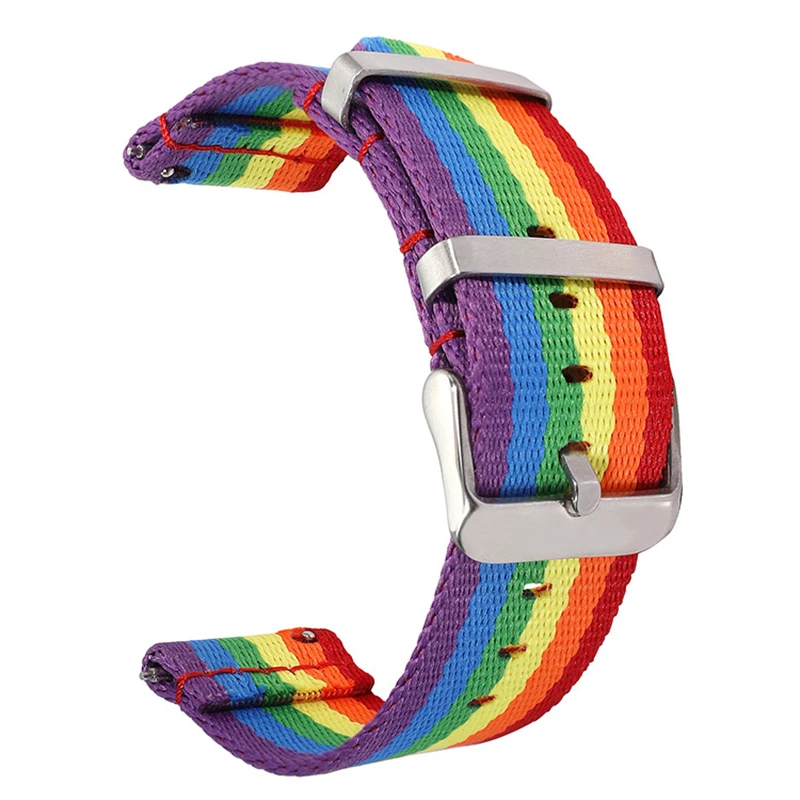 Quick Release Nylon Weave Smart Watch Strap