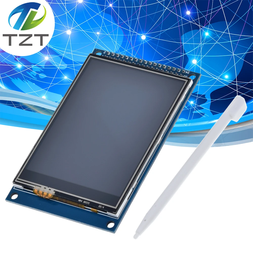 Сенсорный ЖК экран TZT 3 2 дюйма TFT модуль дисплея Ultra HD 320X240 ILI9341 для Arduino дюймов 320240