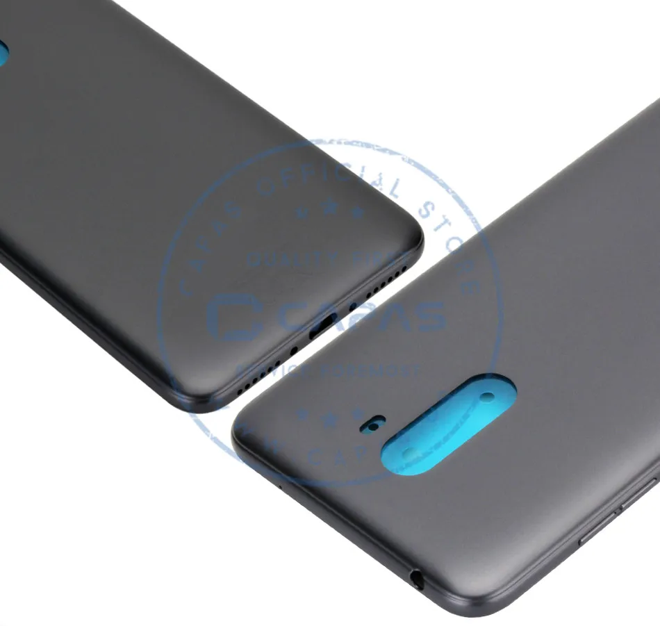 Оригинальная задняя крышка для Xiaomi Pocophone F1+ боковые клавиши для Xiaomi Poco F1 задняя батарея корпус пластик PC Замена