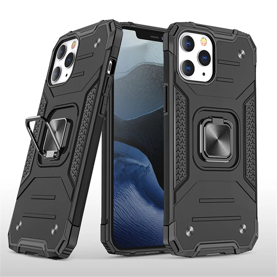 Чехлы для iPhone 12 Pro Max 11Pro X XS XR 7 8 Plus чехол для телефона с подставкой силиконовый ударопрочный магнитный автомобильный держатель кольцо чехол для телефона|Специальные чехлы| | АлиЭкспресс