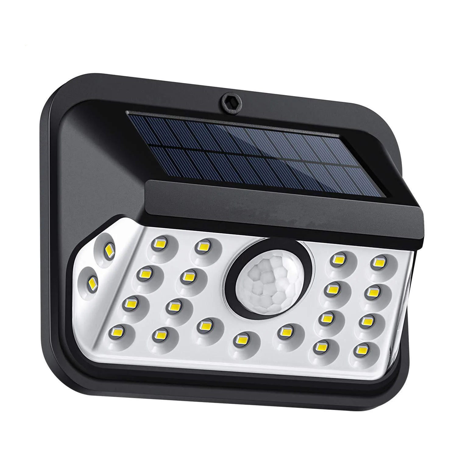 

Outdoor Solar Light Motion Sensor 23 LEDs Wall Light 270 Wide Angle Easy to Install Solar Safety Light IP67 Waterproof Light