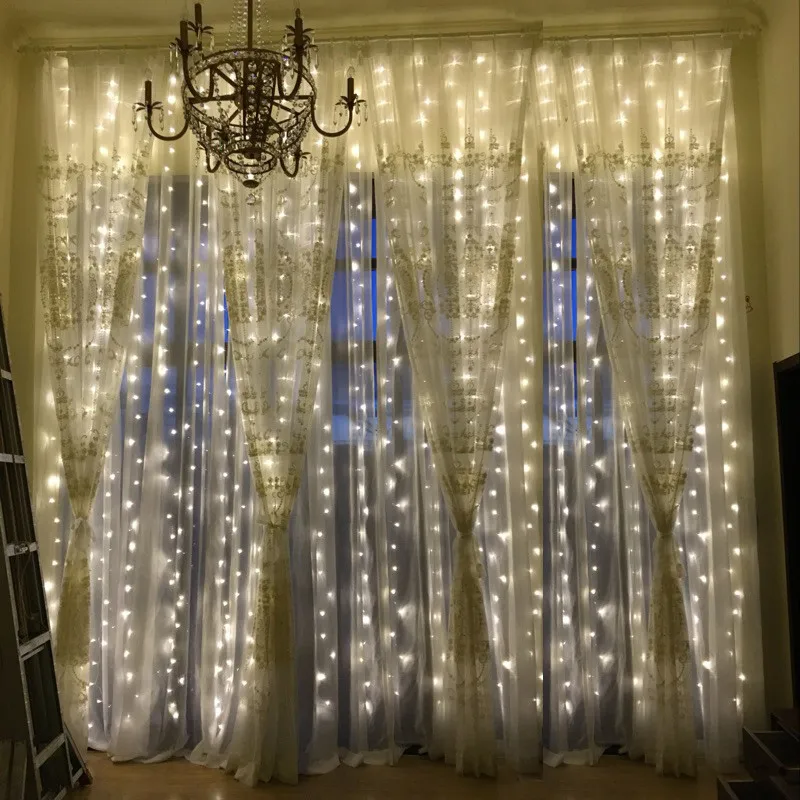

LED Literature And Art Small Colored Lights Flashing Light String Lights Romantic Bedroom Curtain Dormitory Korean Style GIRL'S