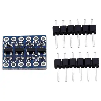 

4 Channel Bi-Directional Logic I2C Level Shifter Converter Module 3.3/5V 2*1.7cm