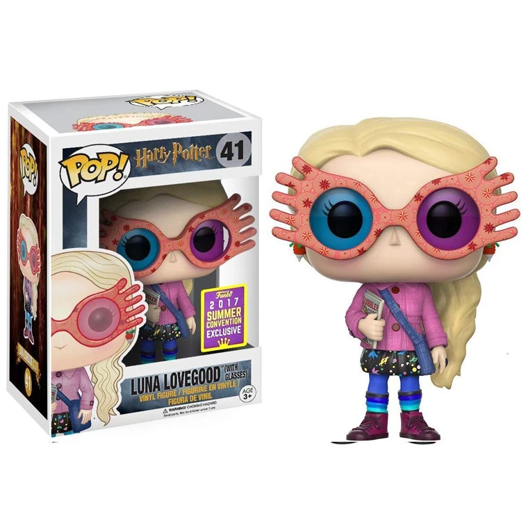 Коллекционная модель FUNKO POP Harri Potter детские игрушки лунные очки кукла 2019 фигурки