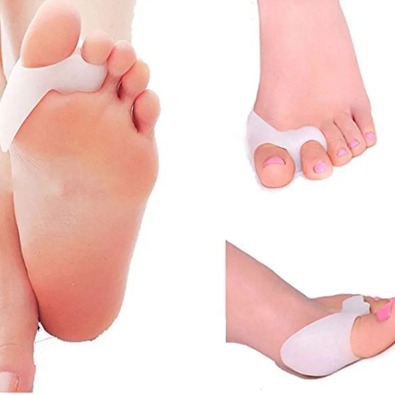 4Pcs=2Pairs Gel Foot Care Tool Bunion Corrector Bone Big Toe Protector Hallux Valgus Straightener Toe Spreader Pedicure 4Pcs=2Pairs Gel Foot Care Tool Bunion Corrector Bone Big Toe Protector Hallux Valgus Straightener Toe Spreader Pedicure